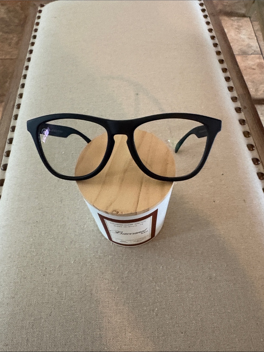 Classic Matte Black Women's Fashion Glasses